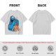 Olive T-shirt with Cookie Monster covering gingerbread man’s eyes