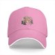 Black Baseball Cap with Anime Character DJ Print