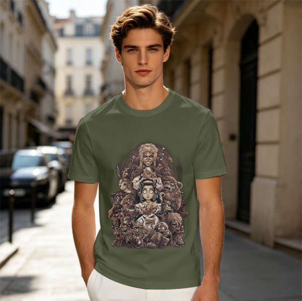 Labyrinth Goblin Throne Graphic Tee