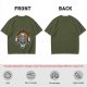 Olive t-shirt with 'I'm a Hot Mess' melting earth graphic