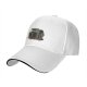 Black baseball cap with skeletons around a toaster graphic