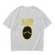 Olive T-Shirt with Marvin Text and Simple Face Graphic