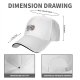 Black Baseball Cap With Retro Coffee Cup Cartoon Characters Print
