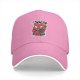 Black baseball cap with Spider-Punk cat graphic design