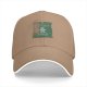 Black Baseball Cap With 'Let's Get Baked' Gingerbread Christmas Print