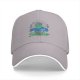 Black baseball cap with classic car and green character graphic