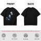 Olive T-Shirt With Rock Paper Scissors Cartoon Characters