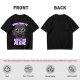 Olive t-shirt with a black cat holding a magic 8 ball and text 'Signs Point To Leave Me Alone'