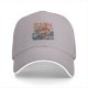 Black Baseball Cap with Japanese Ramen Wave Art Print
