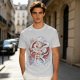One Piece Gear 5 Luffy Graphic Print Olive T-Shirt