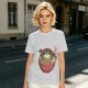Olive T-Shirt With Frog In Ramen Bowl Japanese Art Print
