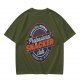Olive T-Shirt with Professional Snacker Club Official Member Print