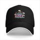 Black baseball cap with sushi graphic and 'I Like The Way You Roll' text