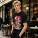 One Piece Straw Hat Luffy, Kid and Law Graphic Print T-Shirt