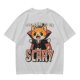 Too Cute To Be Scary Vampire Cat Graphic T-Shirt