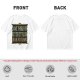 Olive t-shirt with humorous 'some things are better left alone' print