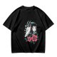 Olive T-shirt with Spirited Away Haku and Chihiro Anime Art Print