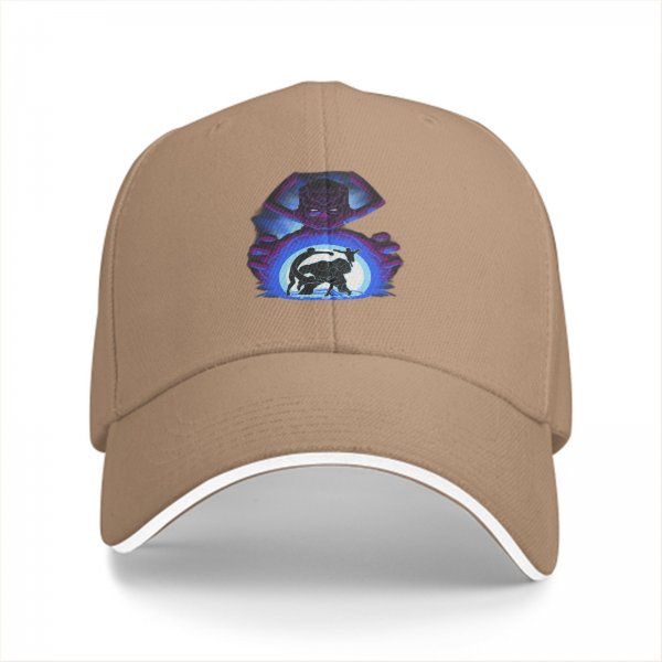 Black Baseball Cap With Dark Fantasy Villain Portal Art Print