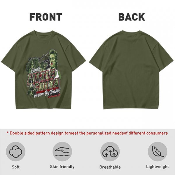 Little China Big Trouble Graphic Tee for Movie Fans
