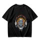 Olive t-shirt with 'I'm a Hot Mess' melting earth graphic