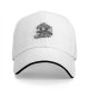 Black baseball cap with horror ice cream graphic design