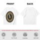 Olive T-Shirt With Thirteen Hour Clock Design