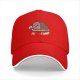 Black Baseball Cap With Hamlet Ham And Skull Graphic Print