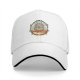 Black Baseball Cap With Totoro Floral Branch Art Print