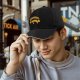 Sloths Gym Graphic Black Baseball Cap