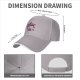 Black baseball cap with local monsters blood donation graphic print