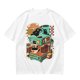 Strong Coffee Club Crow Espresso Machine T-Shirt Art