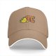 Black Baseball Cap With Pi Pie Lemon Graphic Design