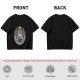 Olive T-Shirt With Cute Emotional Support Demon Goat Graphic