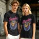 Olive Chocobo Graphic T-Shirt with Retro 80s Style Print