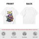 Olive T-shirt with Lego-style characters and 'Gonna Be Golden' print
