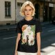 Anime Themed Graphic T-Shirt With Whimsical Character Artwork
