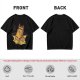 Olive T-Shirt With Cool Cat Lounging On Beach Chair Holding Drink