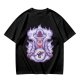 Anime Gear 5 Character Graphic Print Olive T-Shirt