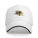 Black Baseball Cap With Xenomorph Alien Graphic Print