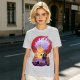 Anime Gear 5 Character Graphic T-Shirt With Sunset Scene