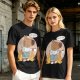 Olive T-Shirt Featuring the 'This Is Fine' Dog Meme Art