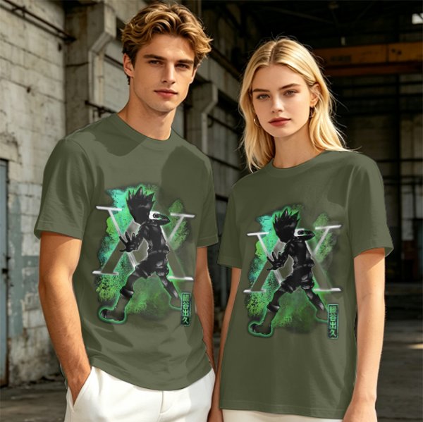 Hunter x Hunter Gon Silhouette Graphic Anime T-Shirt