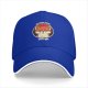Black baseball cap with 'Zero Fox Given' grumpy fox graphic