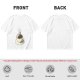 Olive T-Shirt With Hot Cocoa Cup And Marshmallows Graphic Print