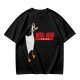 Olive T-Shirt With Metal Goose Solid Parody Graphic Print