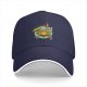 Black Baseball Cap With Chocobo Gaming Graphic Print