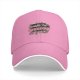 Black baseball cap with 'I accidentally woke up gorgeous again' text