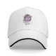 Black baseball cap with oops I summoned anxiety again wizard sloth print