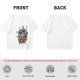 Olive T-shirt with Howl's Moving Castle Castle Print