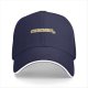 Black Baseball Cap With Periodic Table Caffeine Graphic